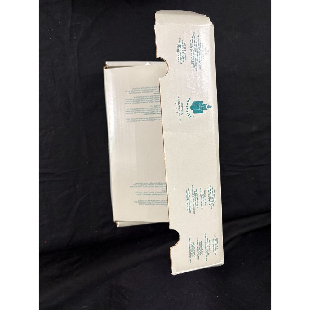 Vintage 2001 PartyLite Harvest Medley P7258 5 Pc Fruit Votive Candle Holders Box - Picture 10 of 13